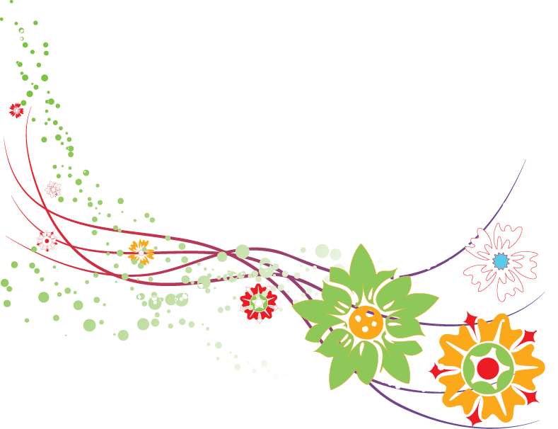 free vector Abstract Flower Design Vector Graphic